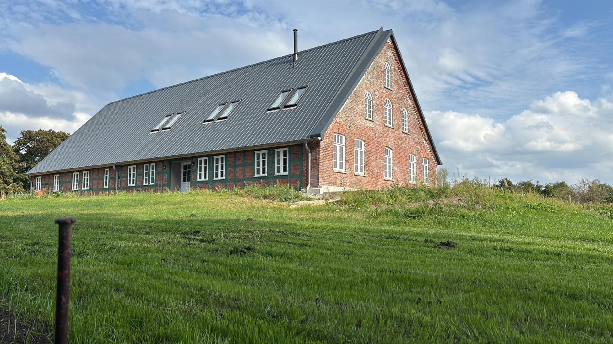 Niedersaechsisches Hallenhaus Im Modernen Gewand Lilienthal  Esterno foto